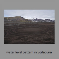 water level pattern in Sorlaguna